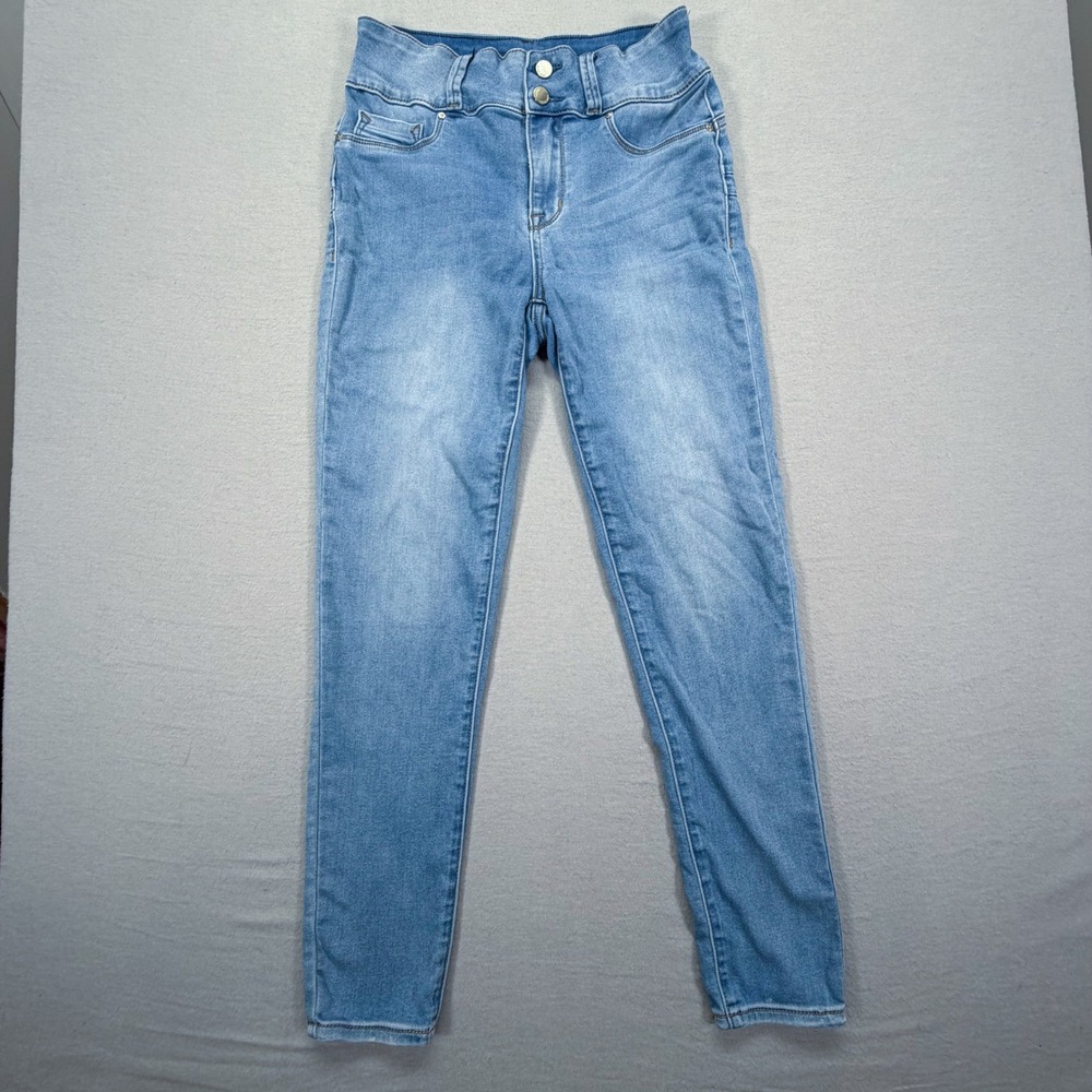 Seven7 Skinny Jeans Womens 6 Good Blue High Rise‎ Stretch Light Wash Denim